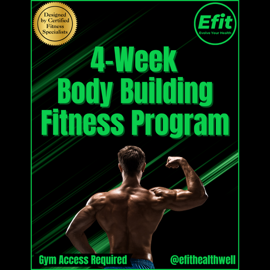 4-Week Body Building Fitness Program