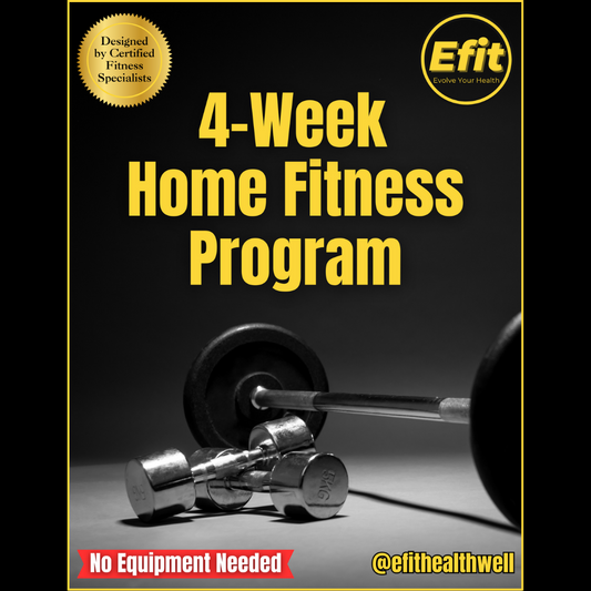 4-Week Home Fitness Program